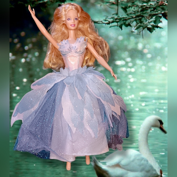 2003 SWAN LAKE ODETTE BALLERINA SWAN PRINCESS Y2K BARBIE DOLL - Picture 12 of 12